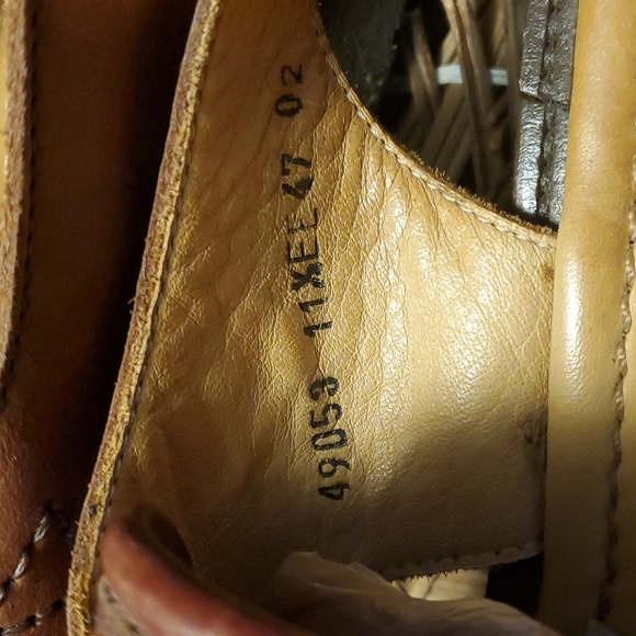 Allen Edmonds Barbandos Fisherman Style Mens Sandals Size 11.5 EE Brown Leather - Picture 4 of 8